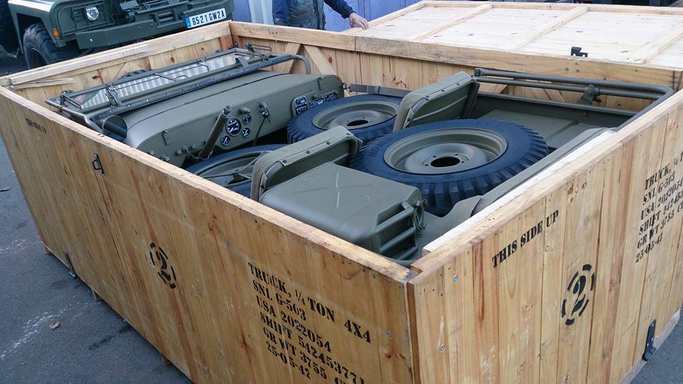 JeepInACrate aus dem 2ten Weltkrieg (Fotos)