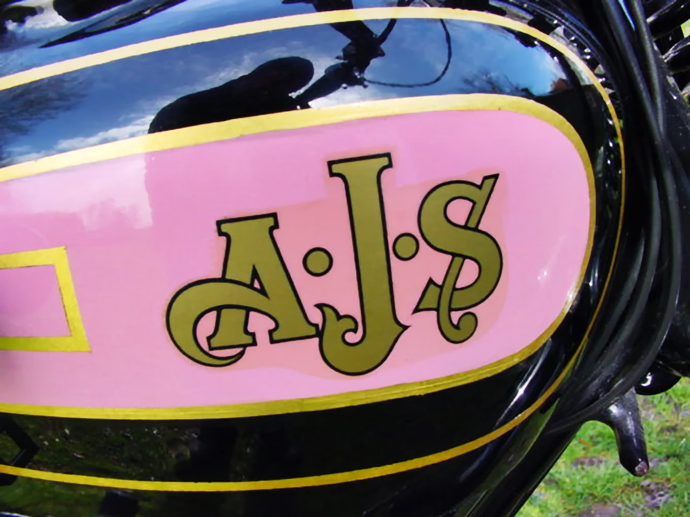 AJS motorcycle logo history and Meaning, bike emblem