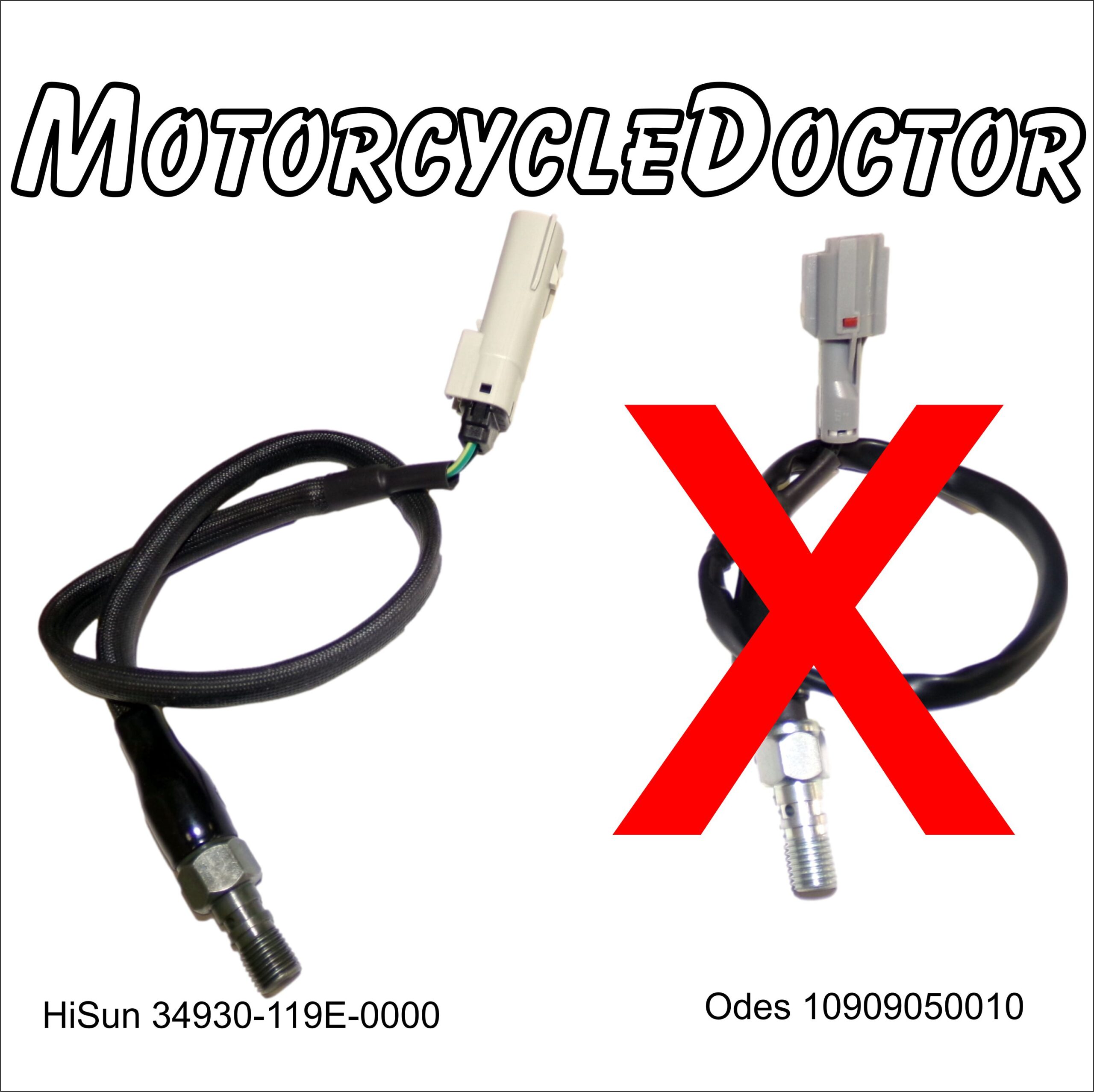 BRAKE SWITCH BANJO BOLT Motorcycle Doctor