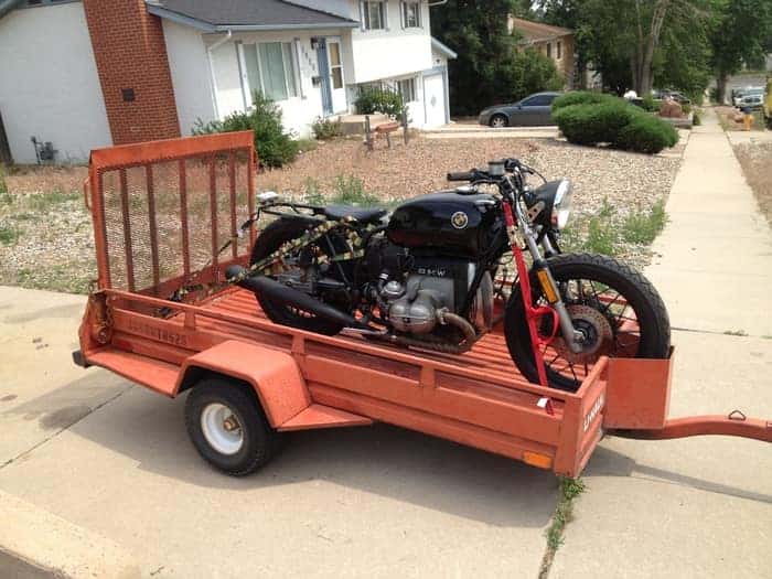 How To Strap Down A Motorcycle In A Trailer How to strap down a
