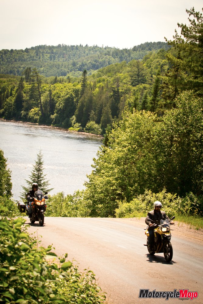 Algoma Motorcycle Tour and Road Map through the Wilderness and Nature