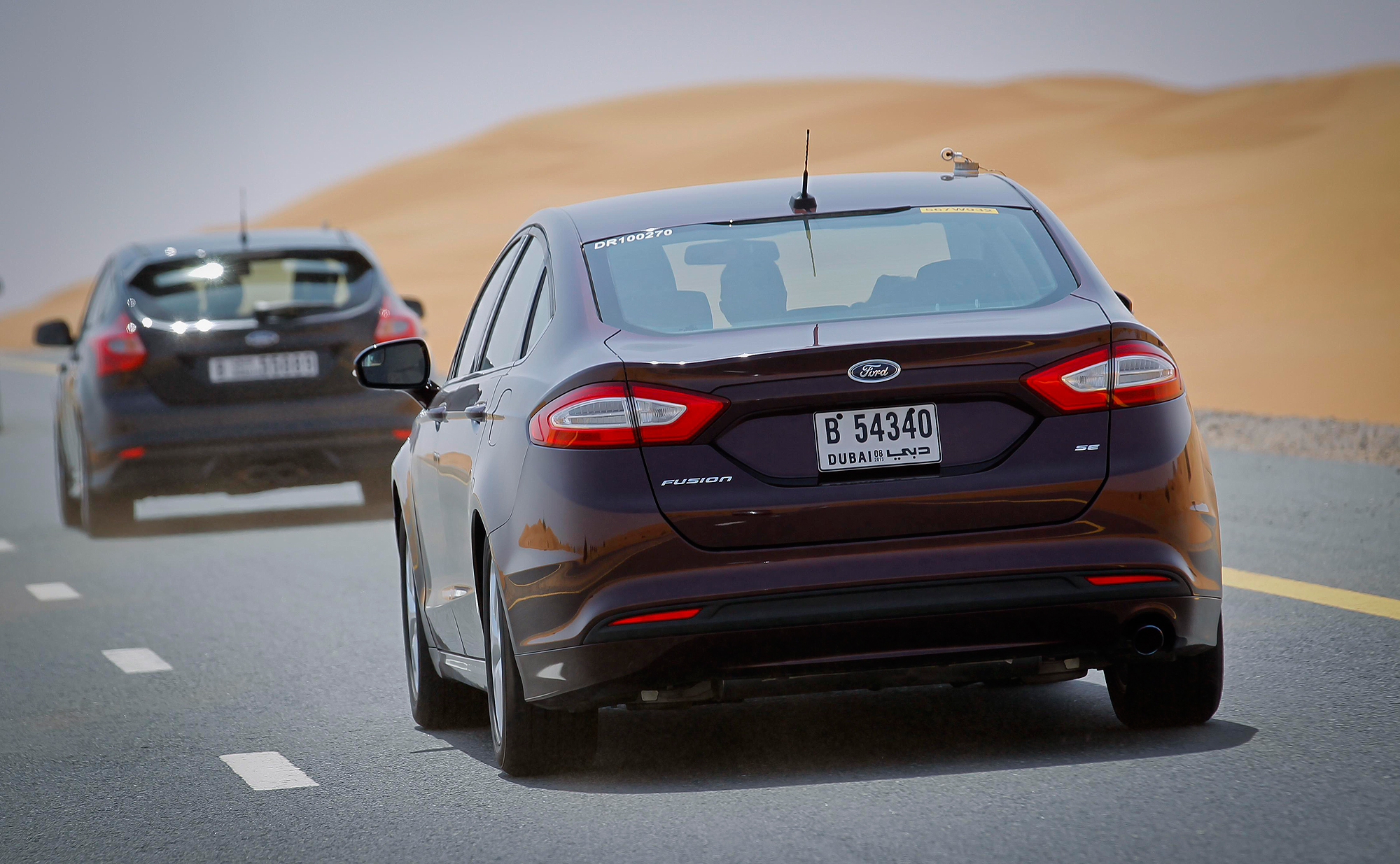 Ford Focus ST and Fusion UAE testing programme Motoring Middle East