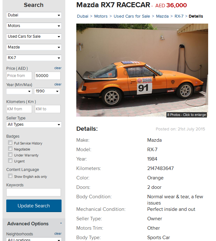 10 cool cars you can buy in Dubai right now for under AED50kMotoring