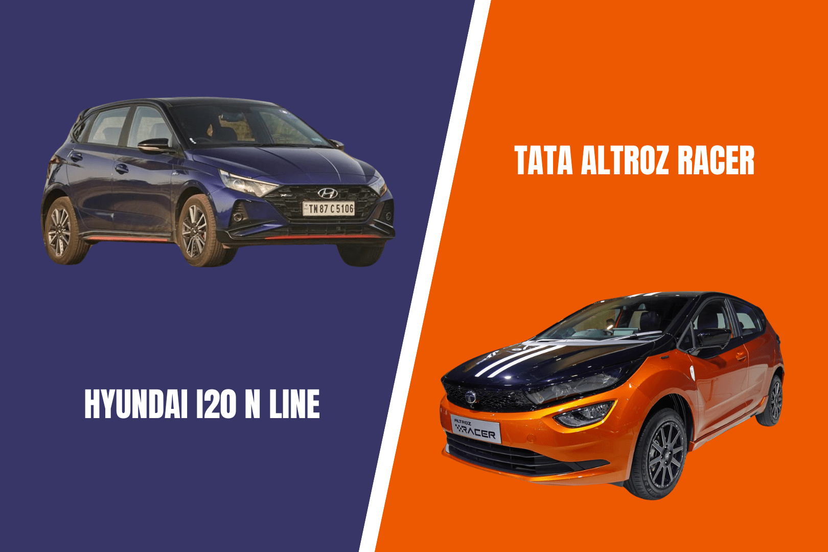 Tata Altroz Racer vs Hyundai i20 N Line — Hot Hatch' Comparison