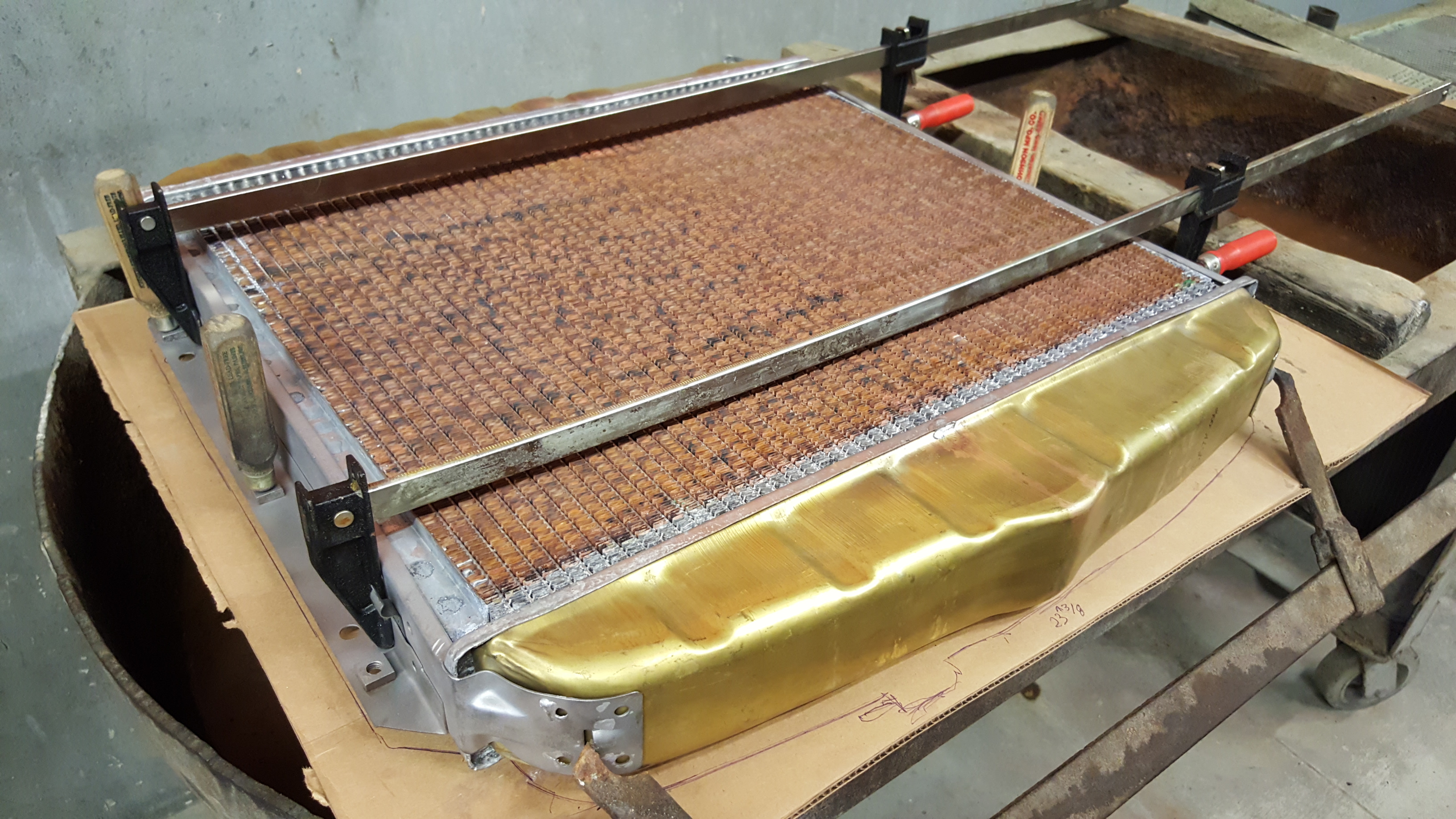 Custom High Performance Copper and Brass Radiator Building Manufacturer