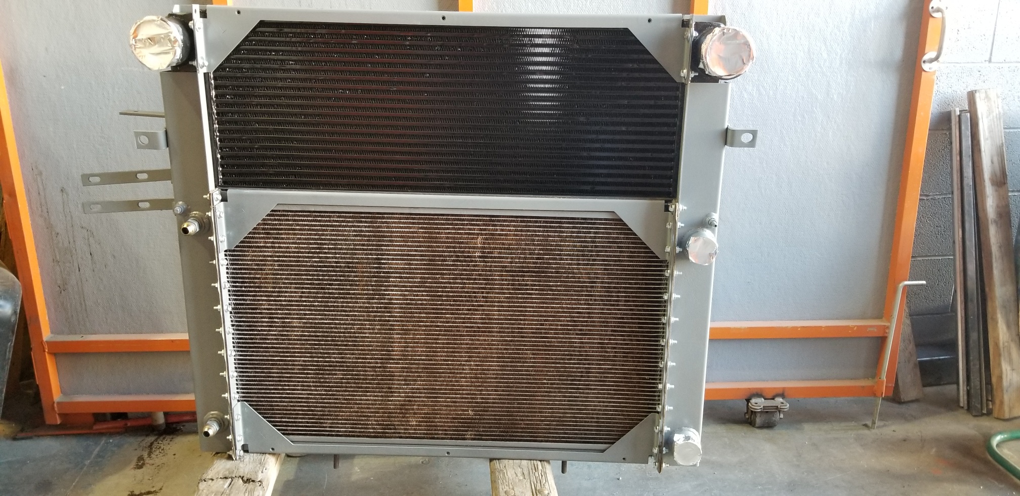 Monaco RV Diesel Pusher Motorhome Radiator Recore and Charge Air Cooler