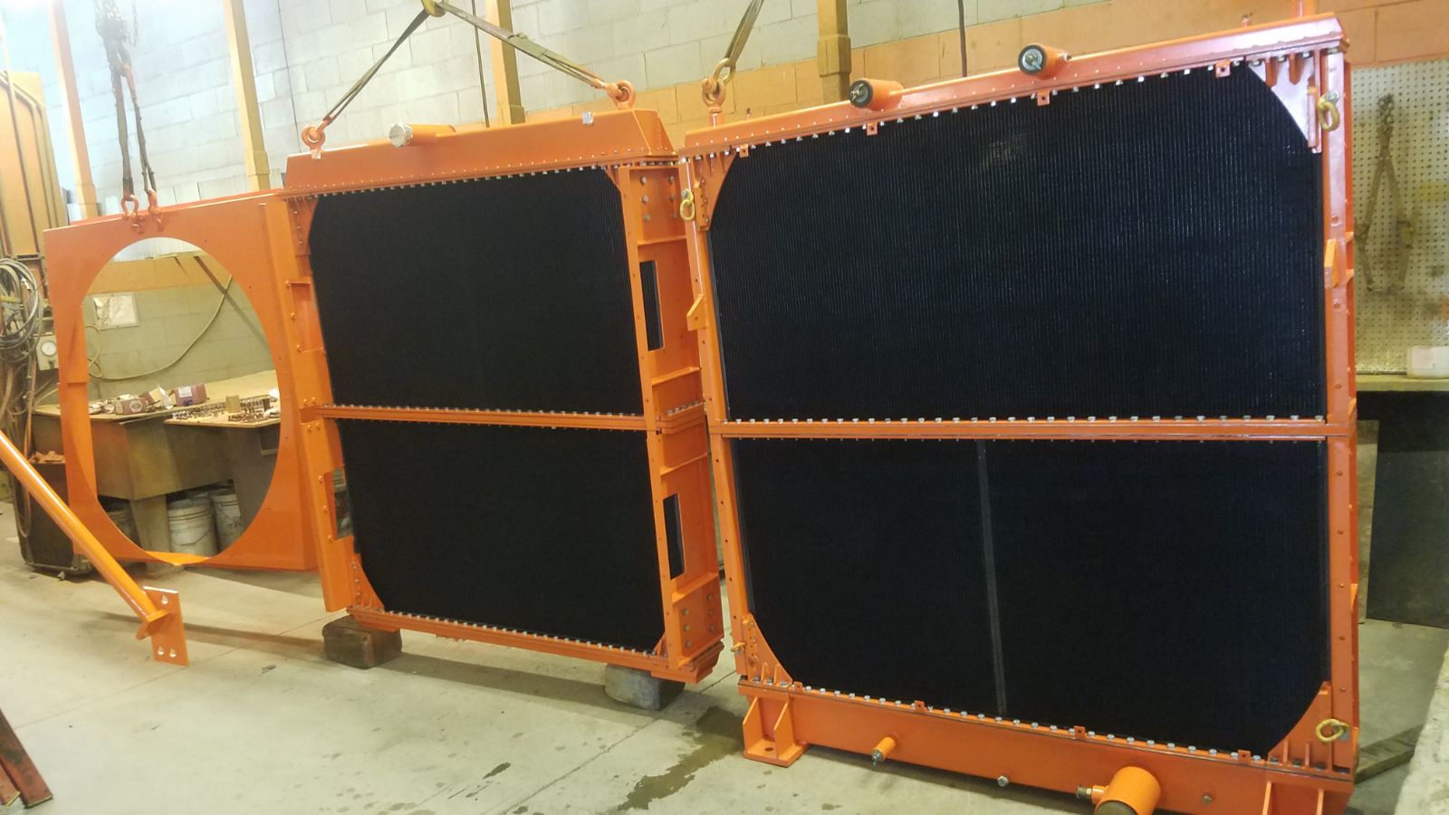 Hitachi EX5500 Shovel Industrial Radiator Service Motor Mission Machine and Radiator