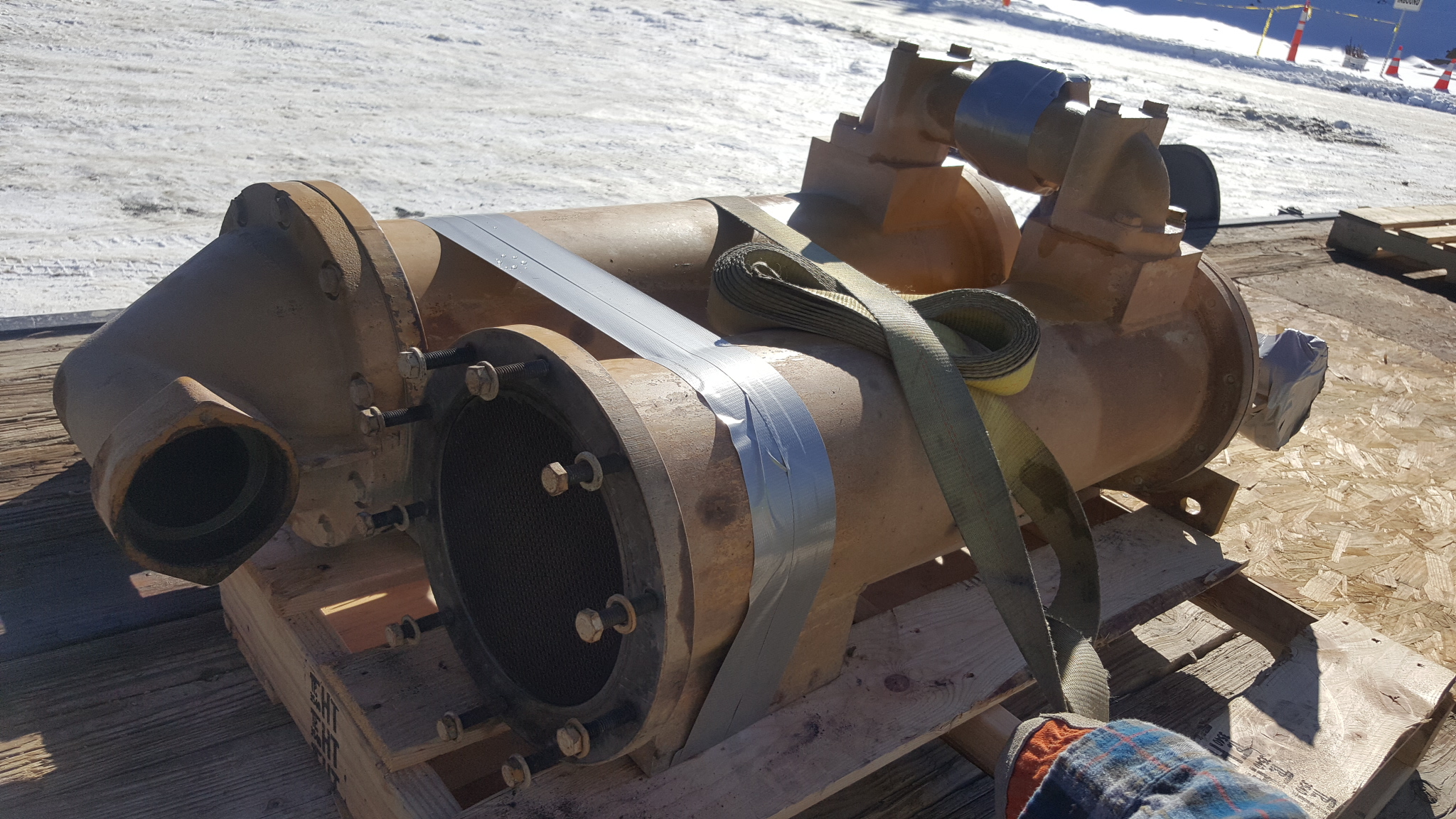 Caterpillar 793 Haul Truck Hydraulic Brake Cooling System Shelland