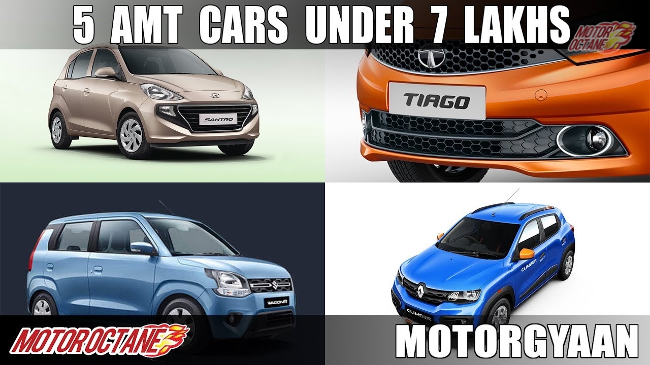 Top 5 AMT Cars under 7 Lakhs » MotorOctane Feature Articles