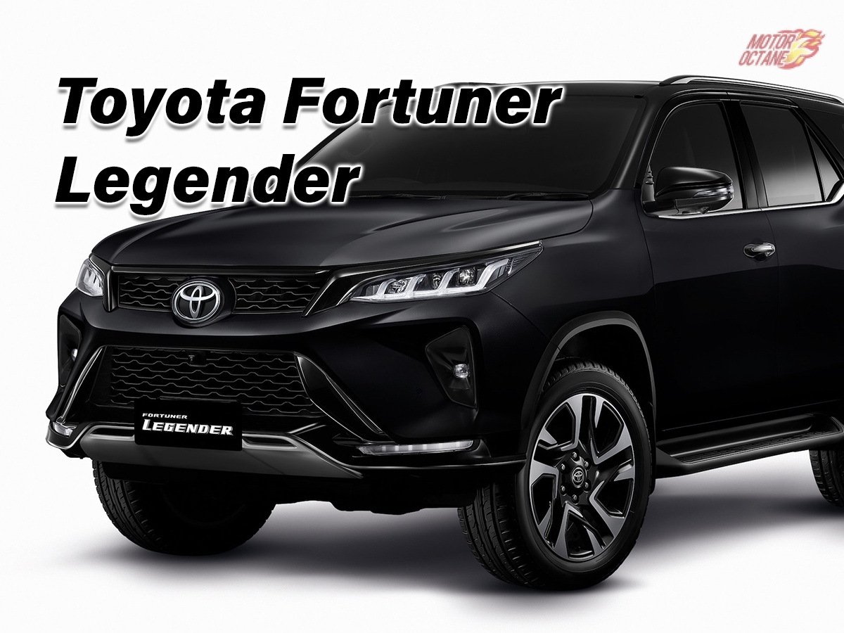 Toyota Fortuner Legender Launched » MotorOctane