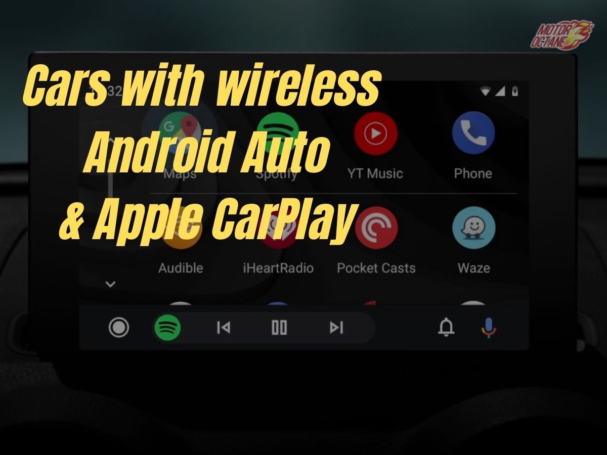 Cars with wireless Android Auto & Apple CarPlay » MotorOctane