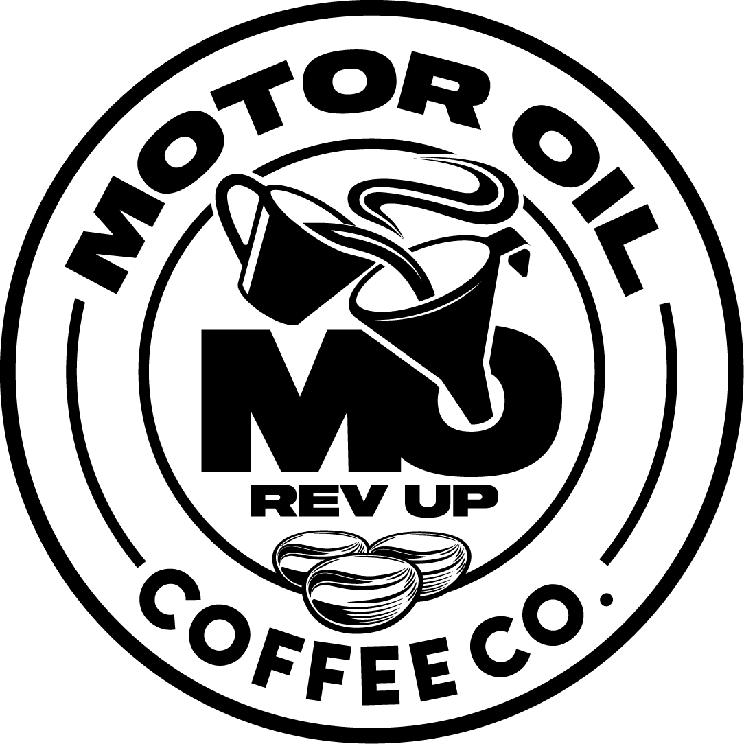 About us Motor Oil Coffee Rev Up For MO