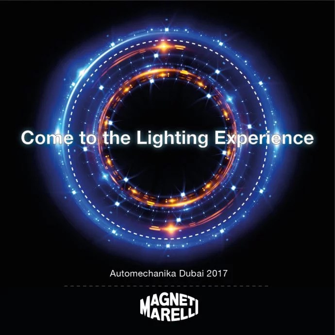 Marelli ilumina Automechanika Dubai con Automotive Lighting