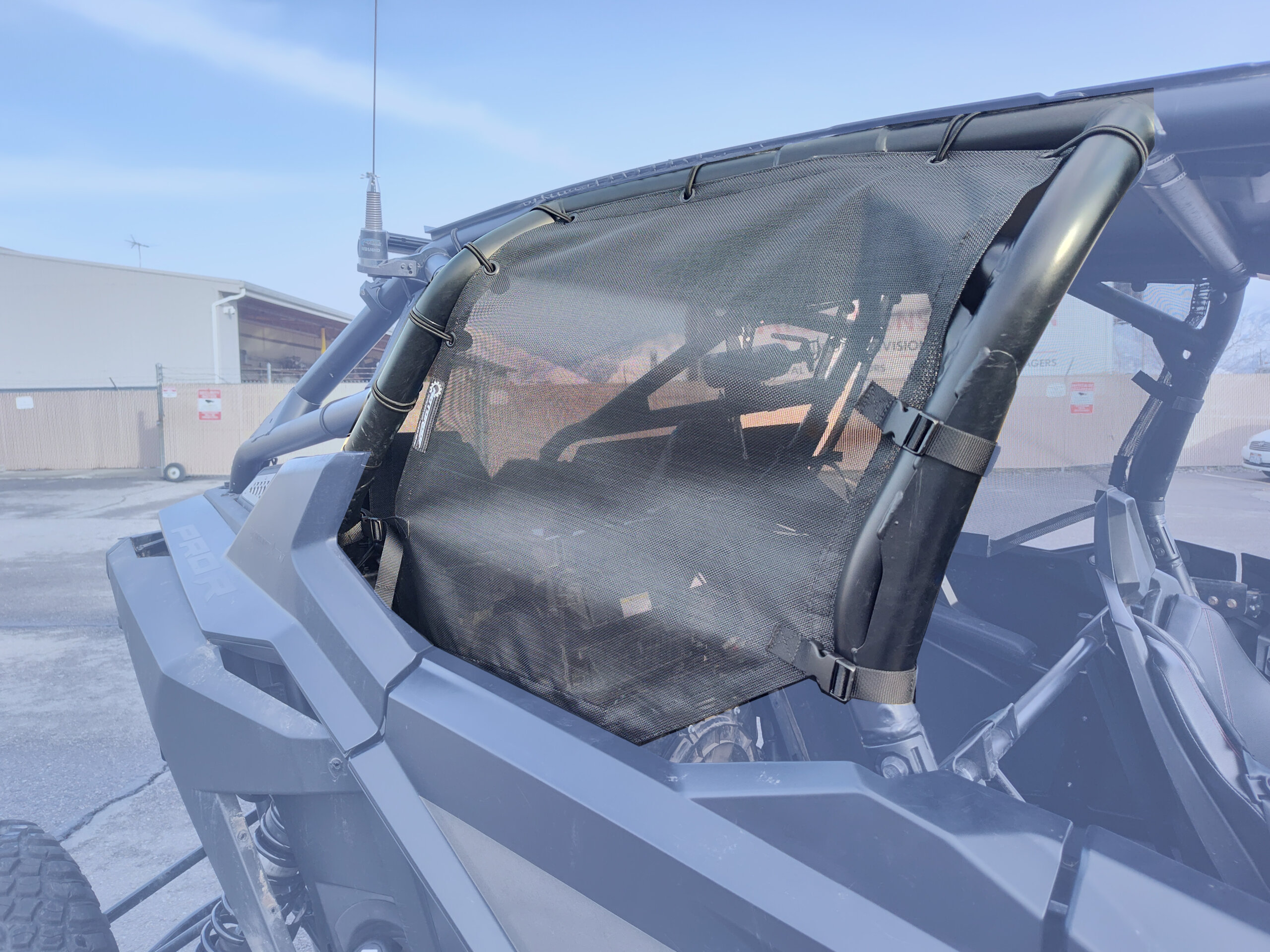 Window Shade Nets Backseat RZR Pro R 4 MOTOROOF