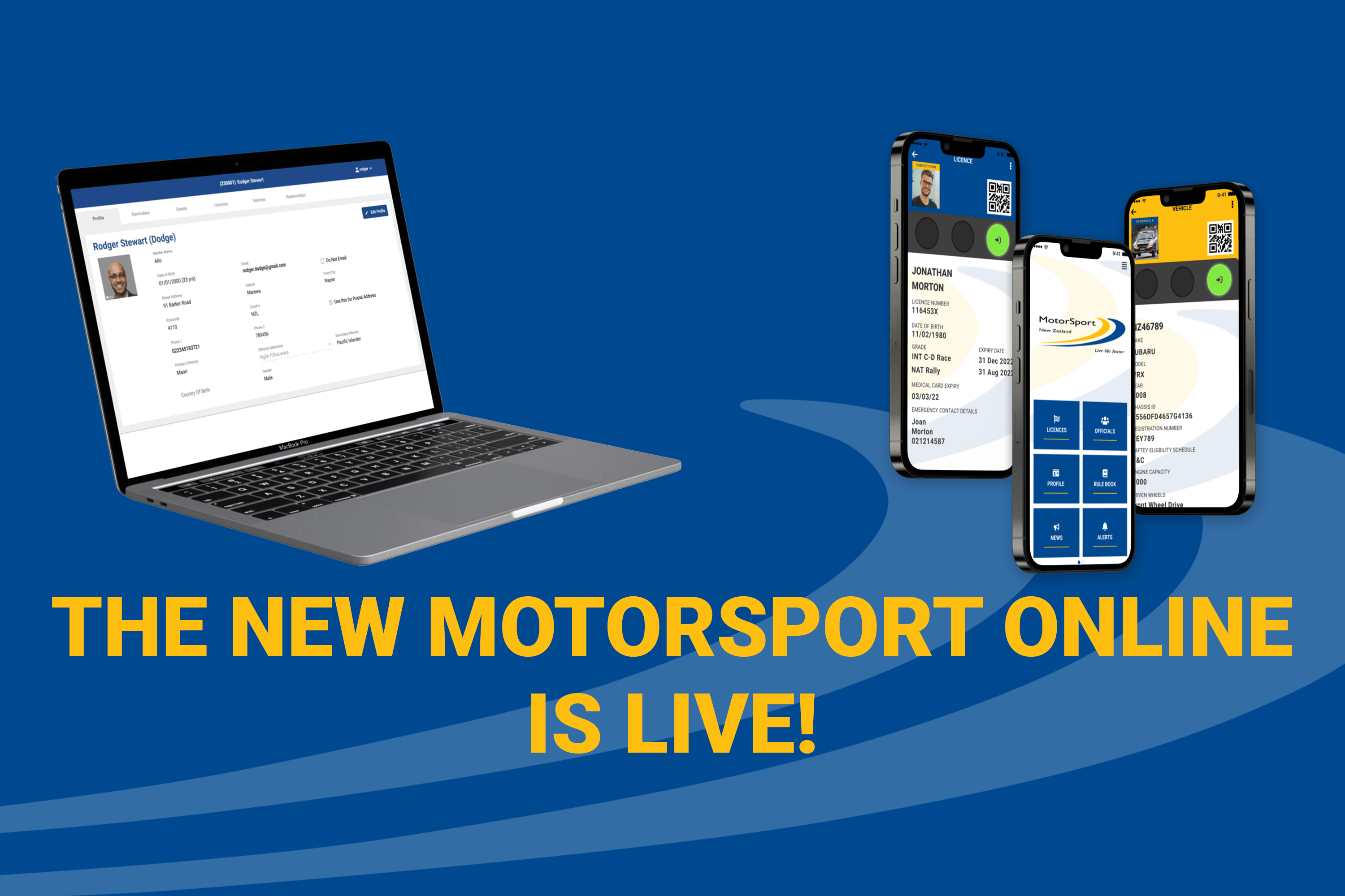 The new MotorSport Online is live!