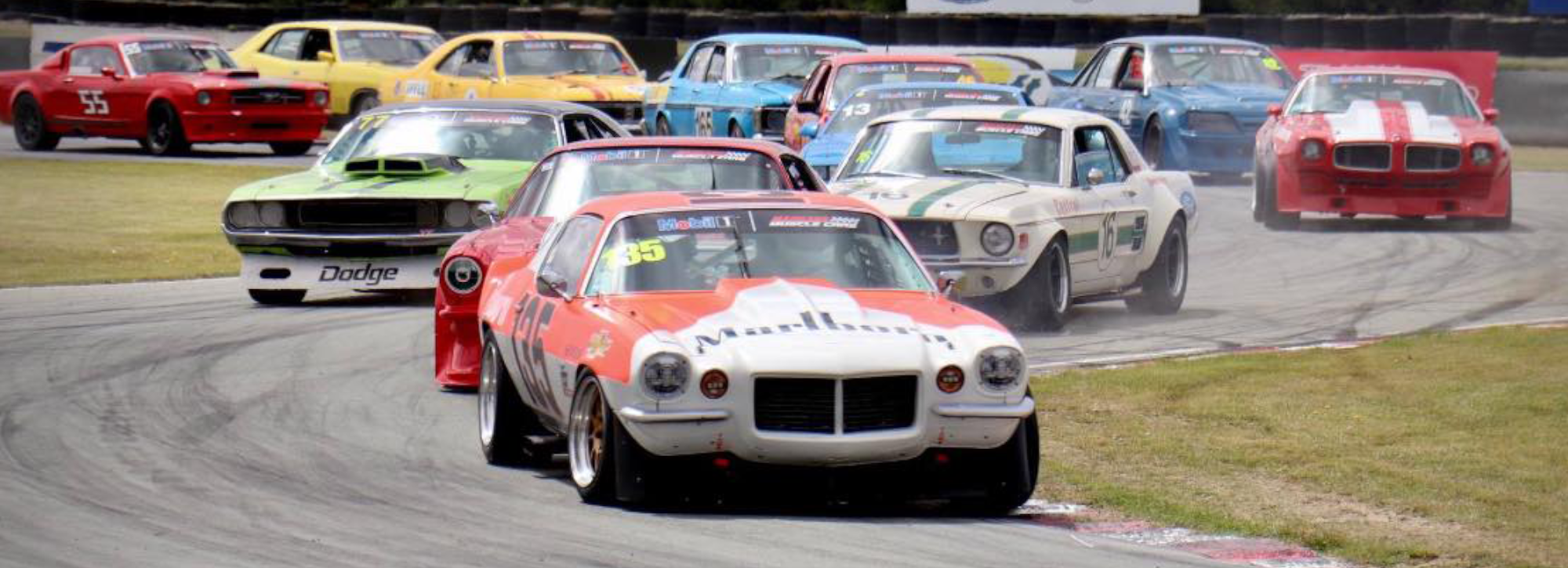 Mainland Muscle Cars Race Series MotorSport New Zealand