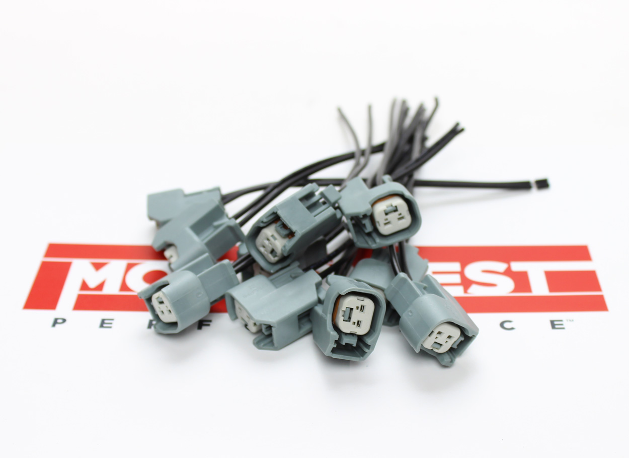 EV6 Female Fuel Injector Connector 10 Pack MotorWest Performance