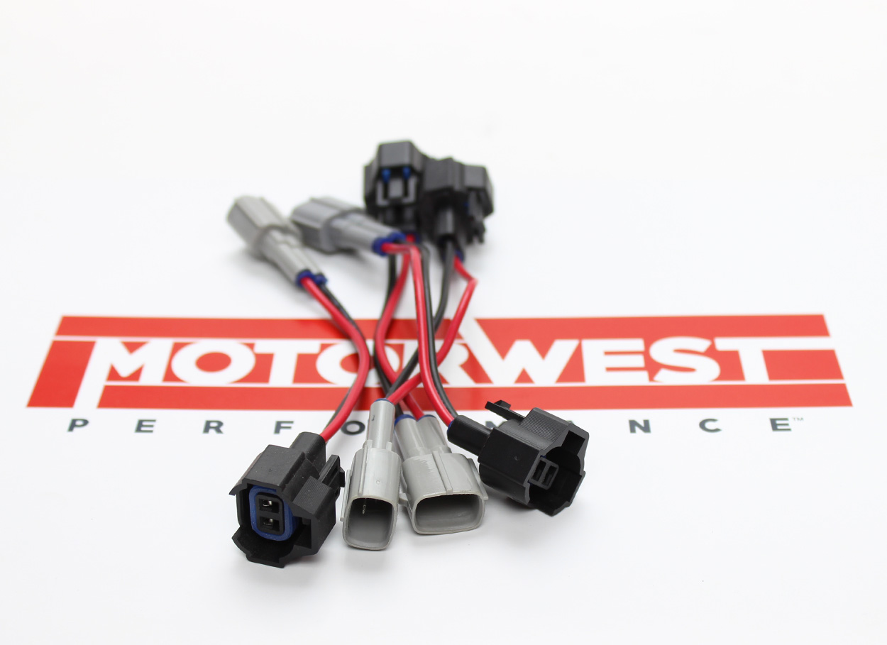 Denso Female to Toyota Male Fuel Injector Connector 4 Pack MotorWest