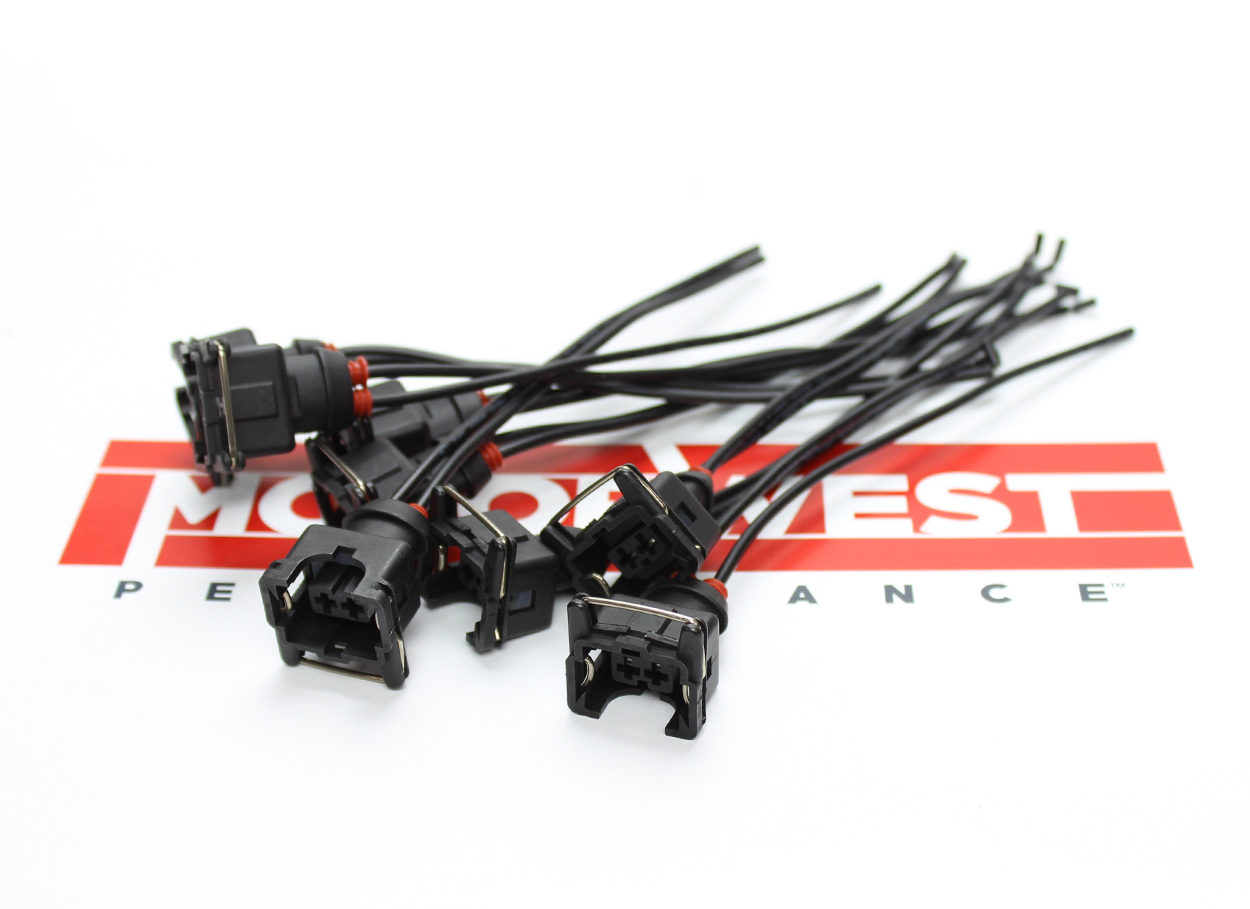 EV1 Female Fuel Injector Connector 8 Pack MotorWest Performance