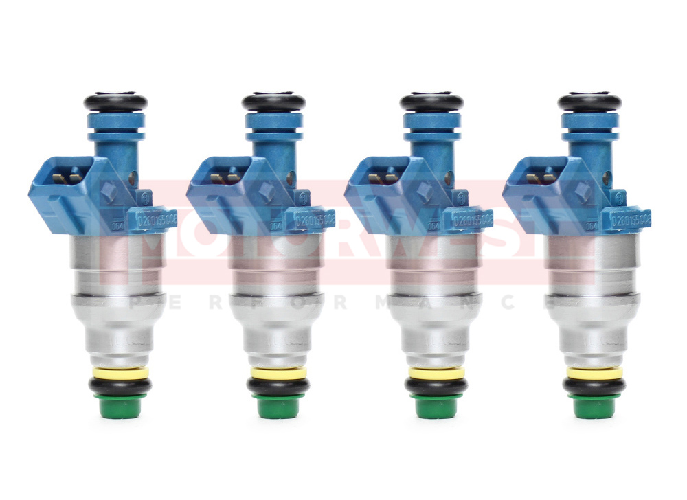 Set of 4 Reconditioned OEM 9193 Saab 900 2.1L Fuel Injectors