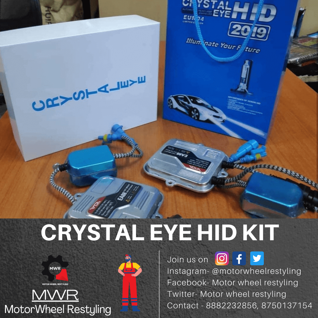 Crystal Eye HID Kit Motor Wheel Restyling