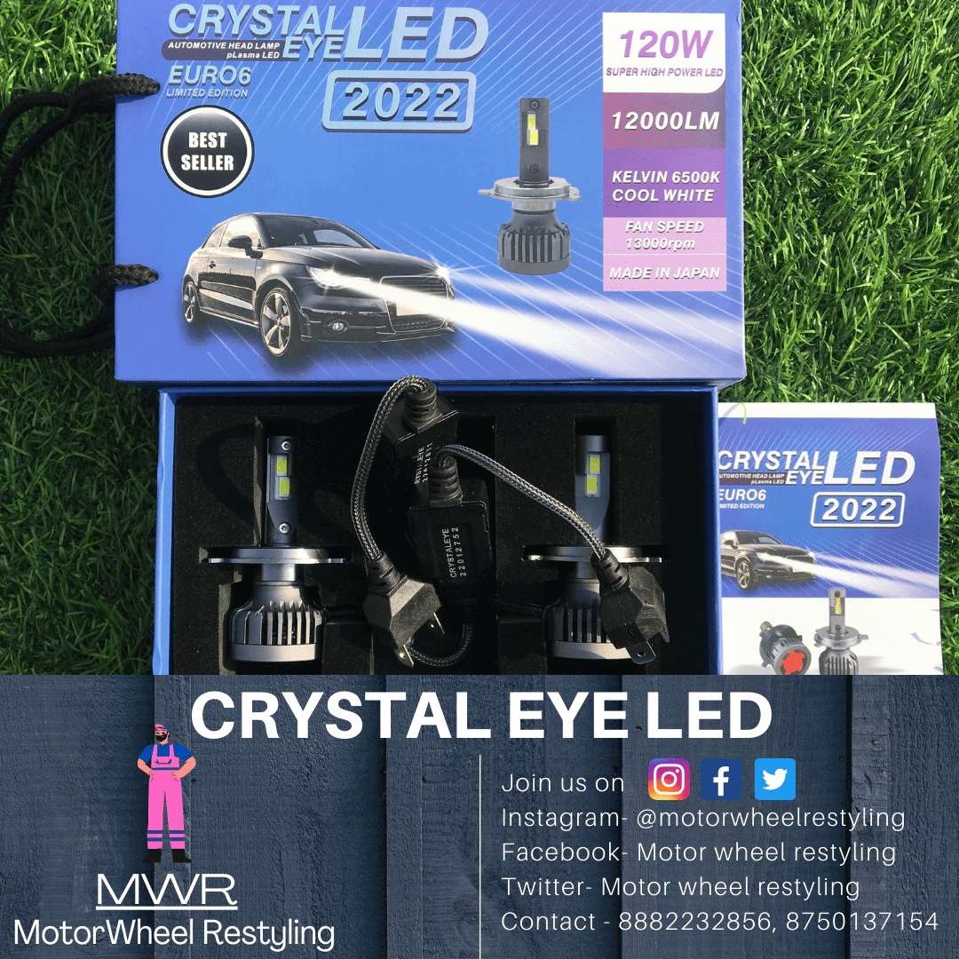 Crystal Eye LED 120 Watts Motor Wheel Restying