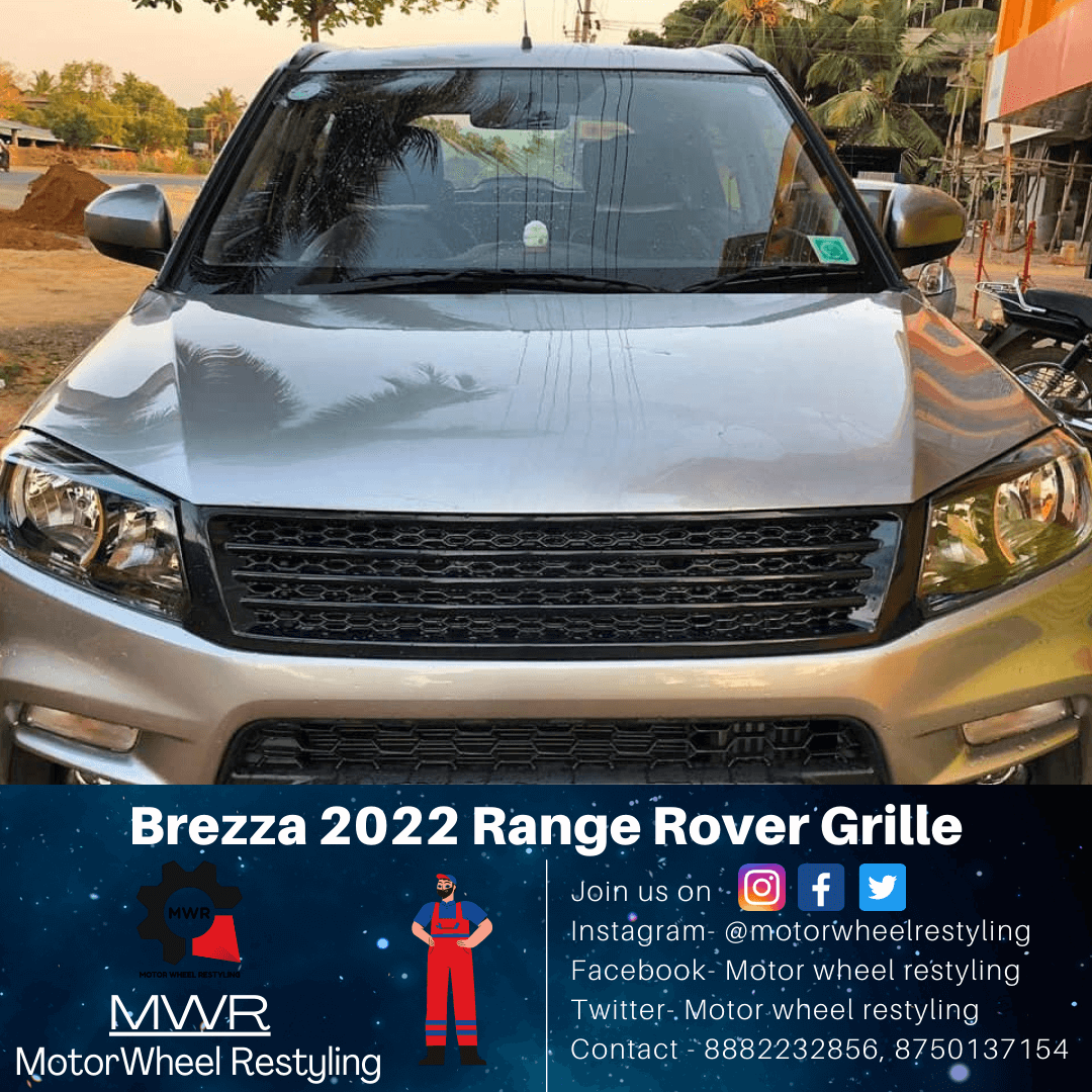 Brezza Type 2 Range Rover Grille (20202021) Motor Wheel Restyling