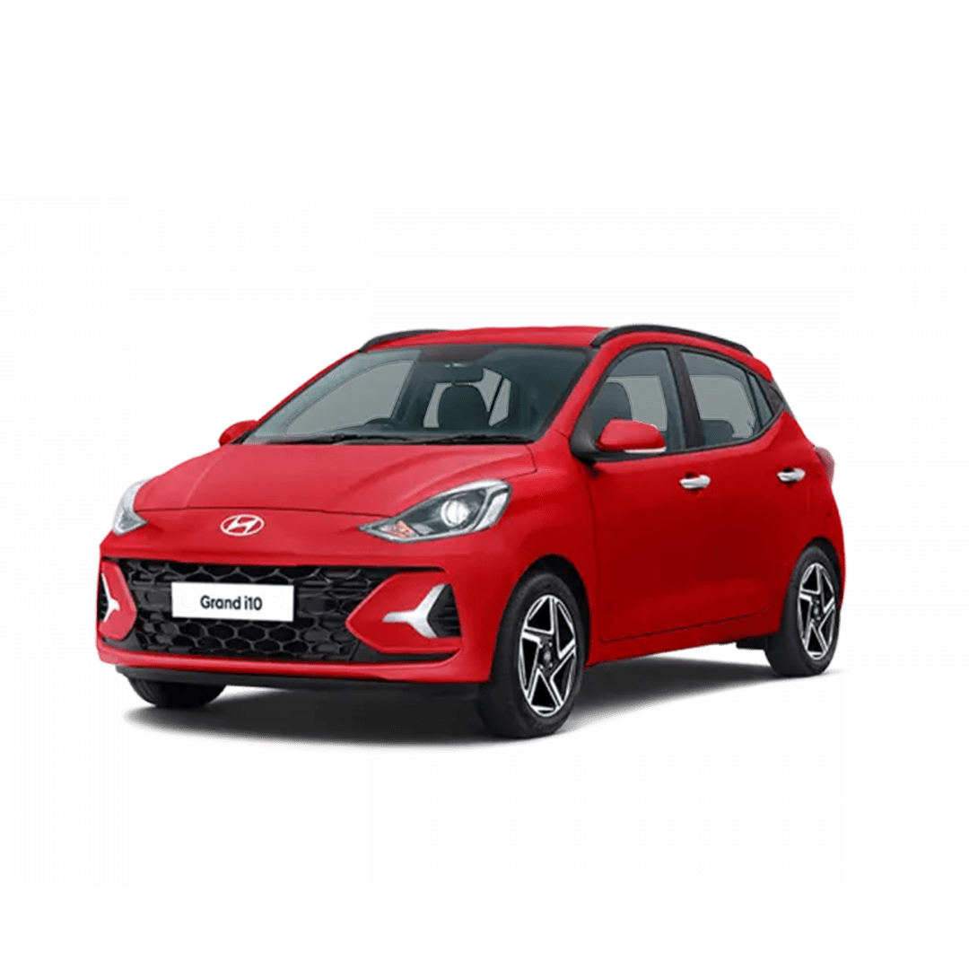 Hyundai Grand I10 Red Colour