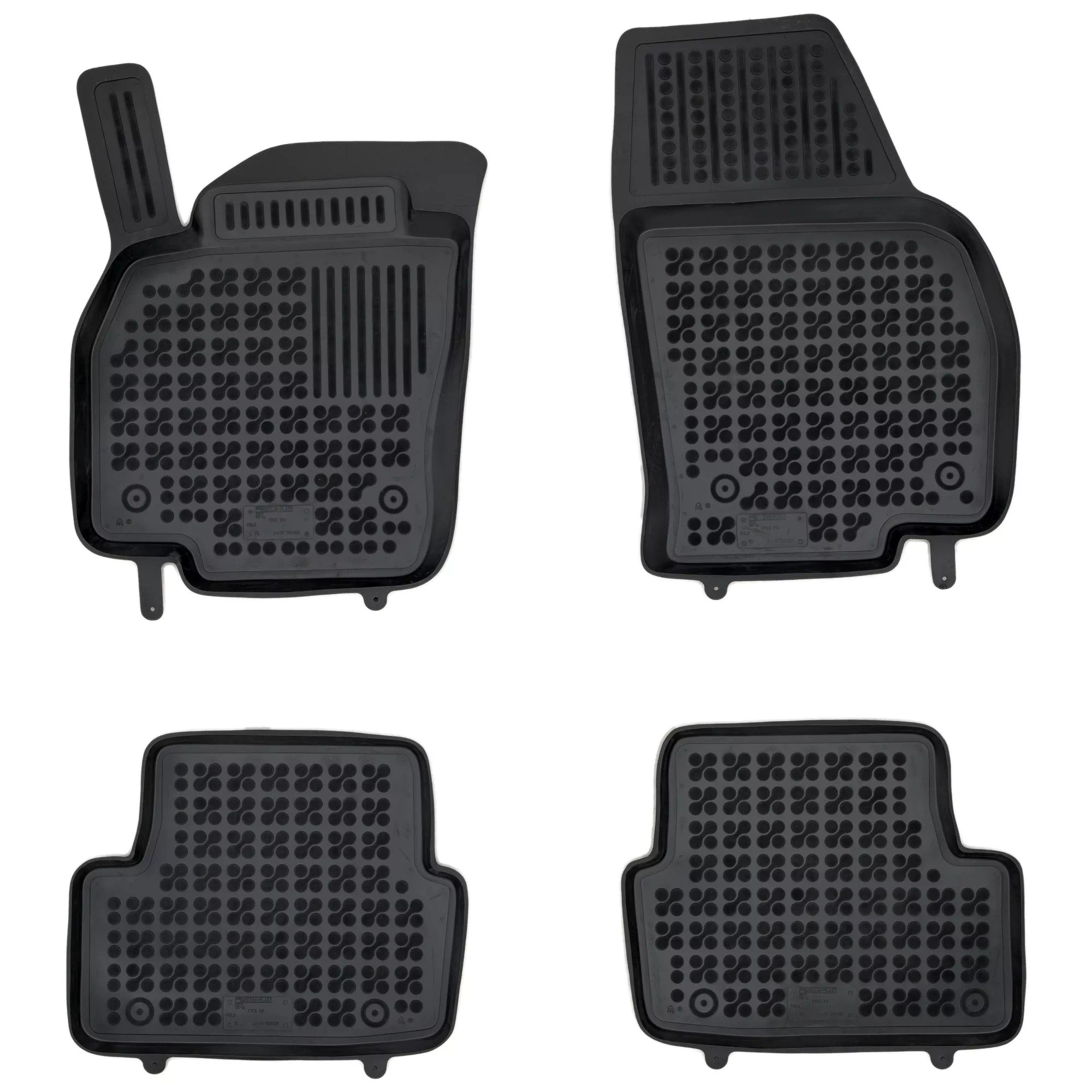 Gummi Fußmatten für Volkswagen Polo ab 2017