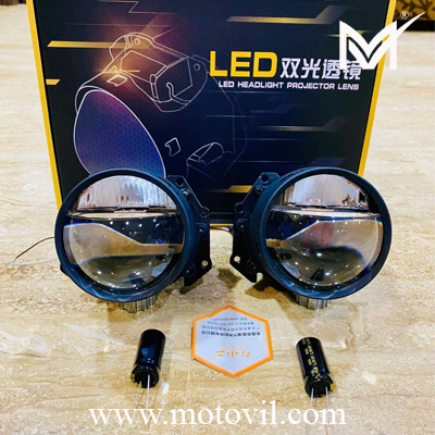 LED projector kit retrofit car headlight from GTR with cooling module