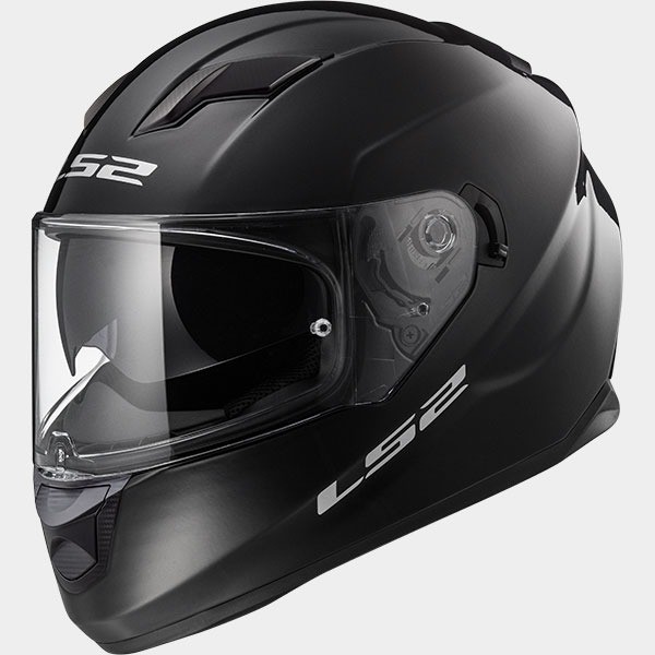 LS2 Stream Evo Gloss Black Full Face Motorcycle Helmet With Internal