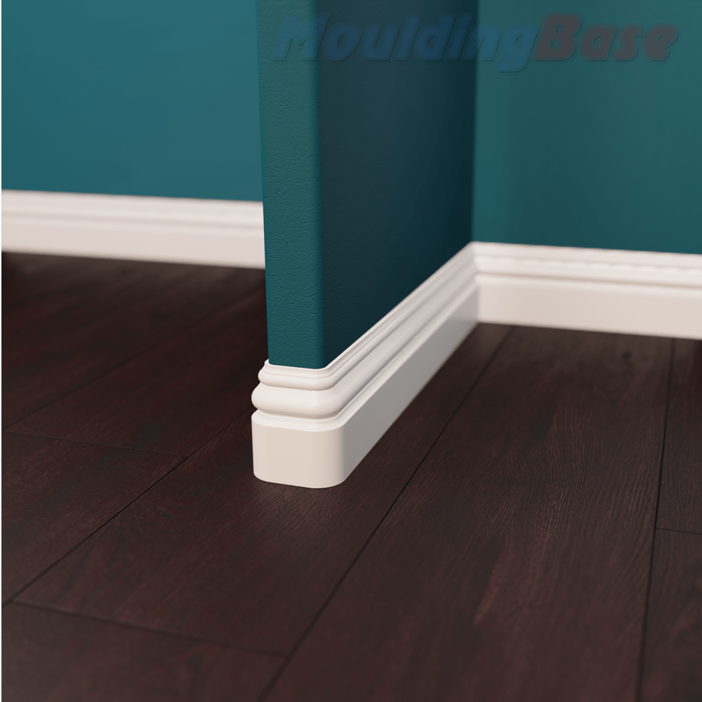 Santa Fe MDF Baseboard 9/16" x 31/2" MouldingBase