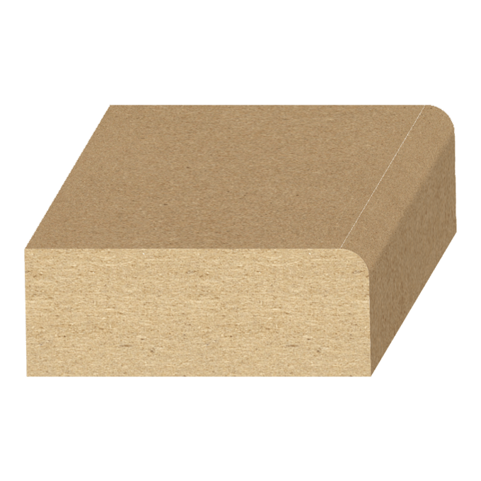 Raw MDF Cleat 9/16"x 11/2" MouldingBase