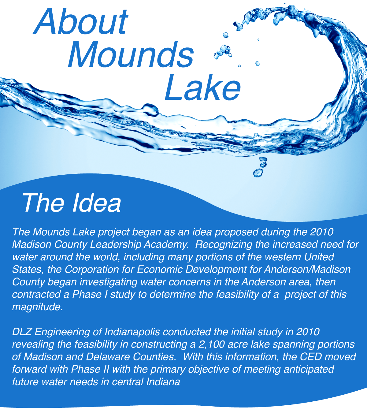 About Mounds Lake Mounds LakeMounds Lake