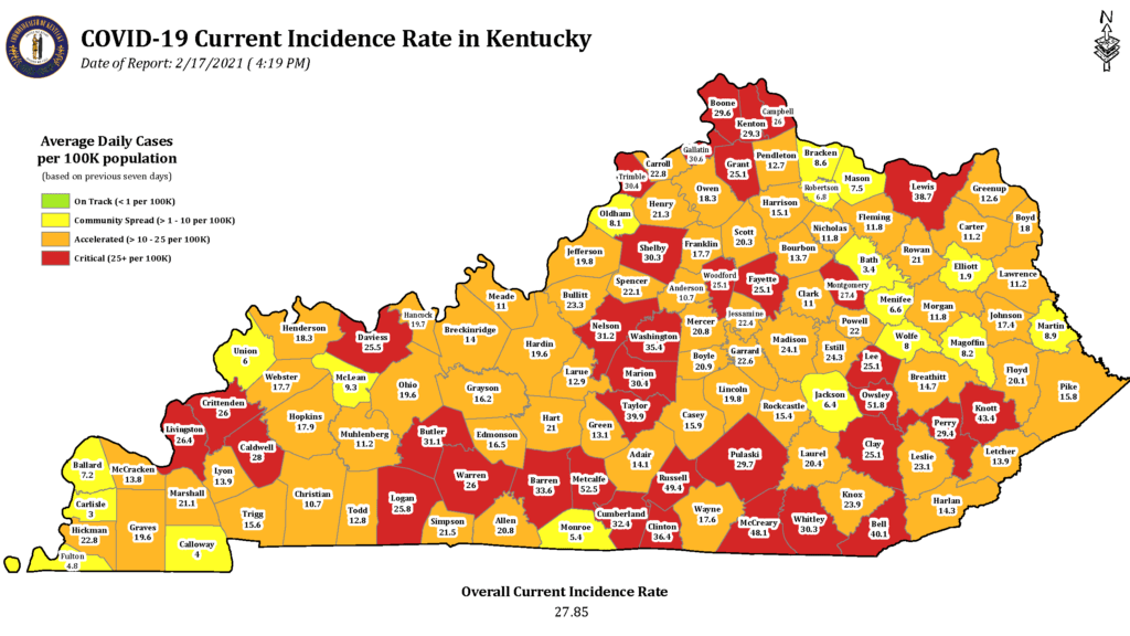 Number of counties in red zone plummets Mountain Top Media