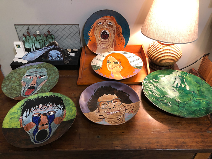 Enameled Copper Bowls Mountain Artisan Glass