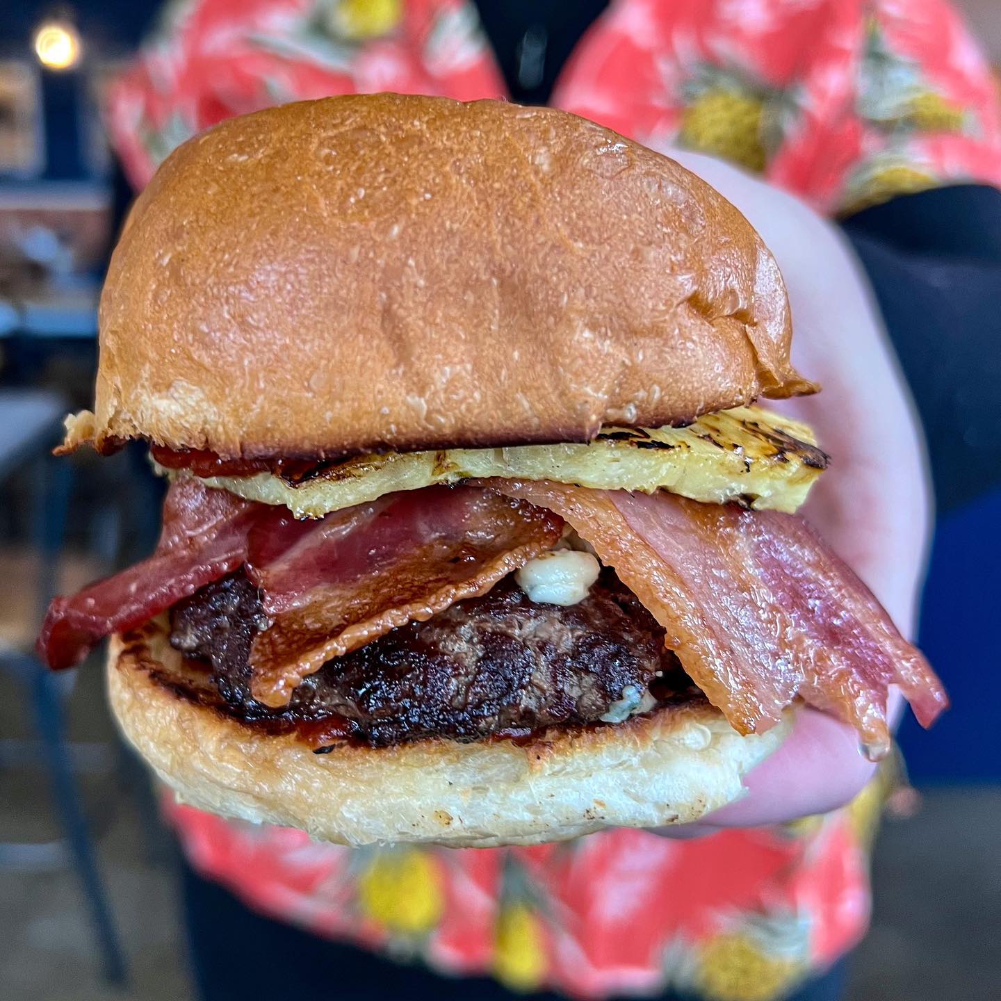 Pineapple Express Mountain Burger Bend