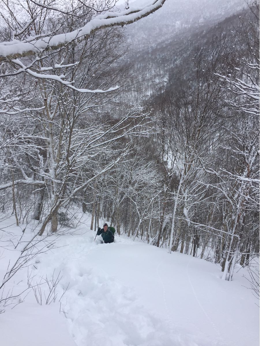 More snow in the Notch Fantastic conditions in VT Mountain