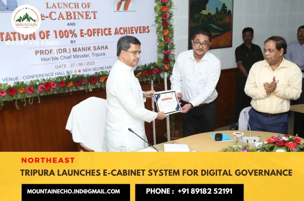 Tripura the second state in Northeast India to launch