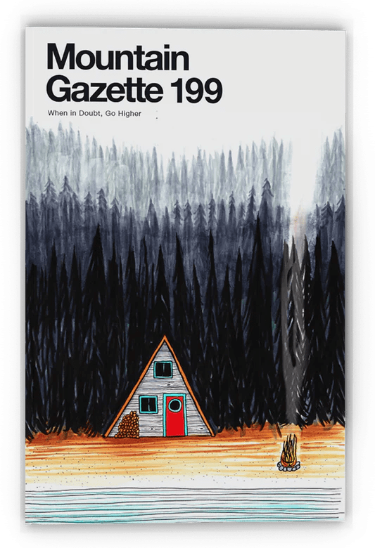 Illustrated Mountain Gazette Cover Art