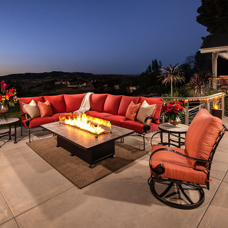 O.W. Lee Classico Wrought Iron Outdoor Furniture Mountain Home Center