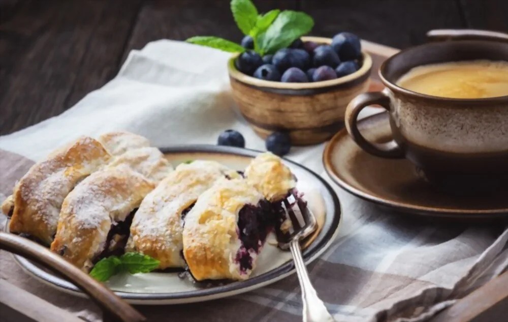 Blueberry Strudels Mountain House Bakery