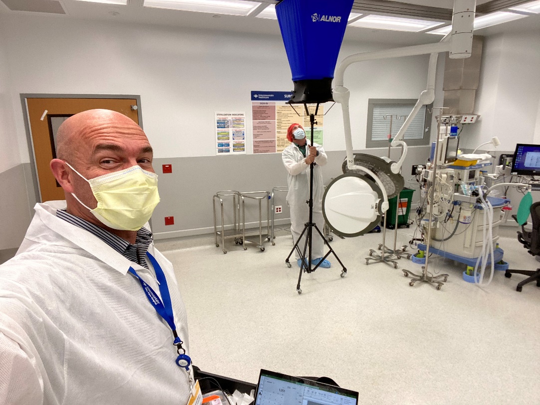 Air Exchange Testing Mountain Medical Gas