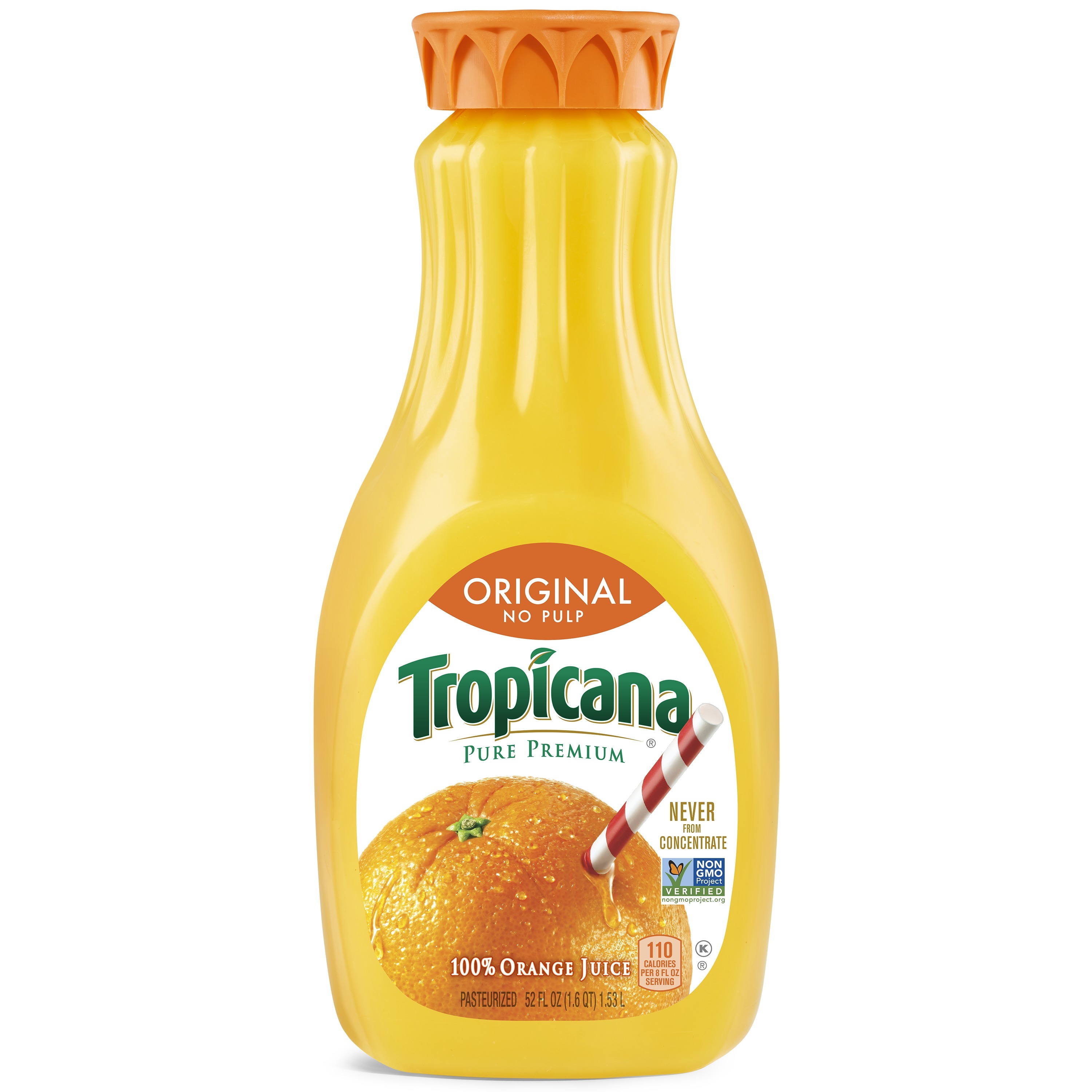 Tropicana Orange Juice No Pulp 52 oz. Mountain Merchant