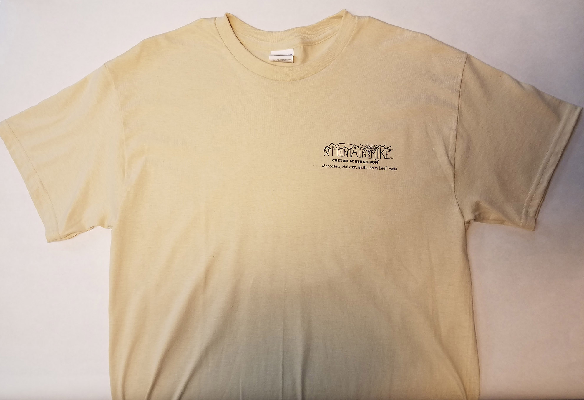 High Quality Cotton TShirts Mountain Mikes Custom Leather