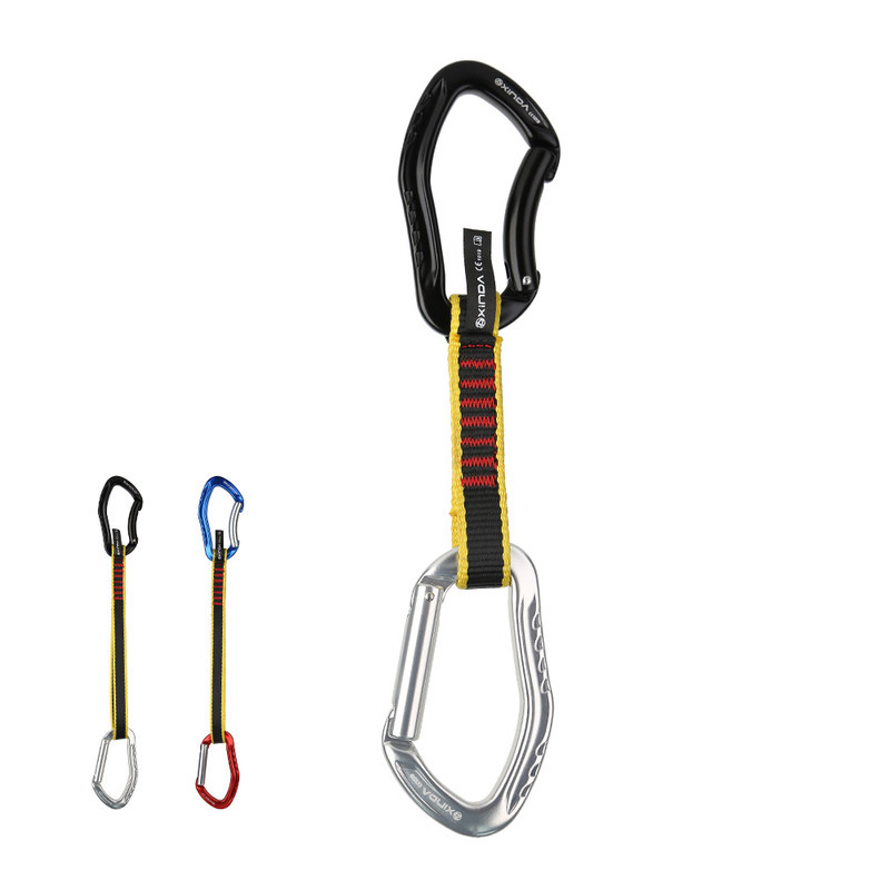 Professional Rock Climbing Quickdraw Sling Safety Lock