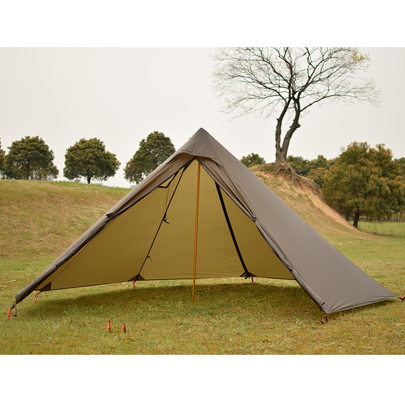 Upgraded Large Pyramid Tent Mountainotes LCC Outdoors and Fitness