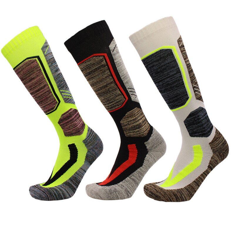 Cotton Thick Cushion Knee High Ski Socks Mountainotes LCC Outdoors