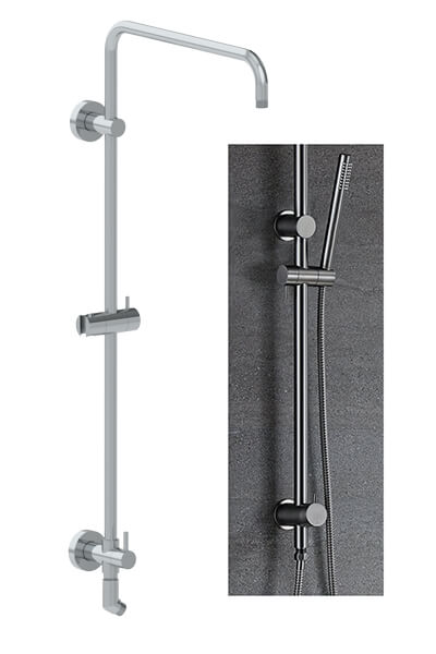 Easily Convert Your Shower Into A Spa-Like Experience With The Rain Rail Plus - Mountain Plumbing Products