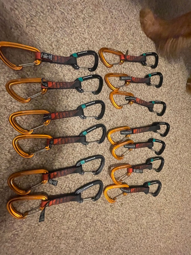 For Sale New/Lightly used Climbing Gear